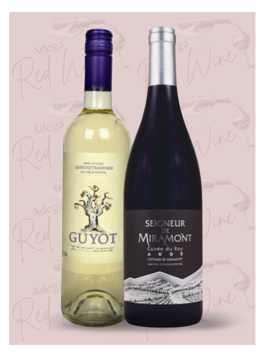 Kit 2 vinhos - R$121,99