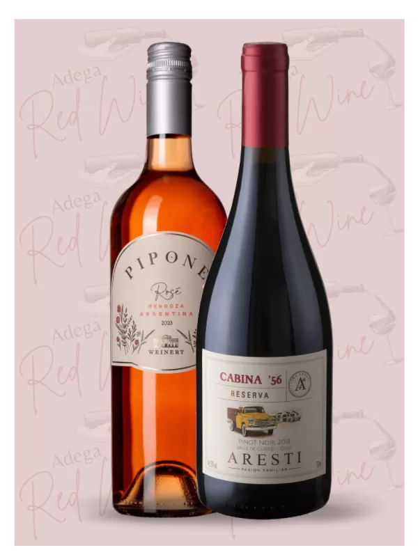 Kit 2 vinhos - R$179,99