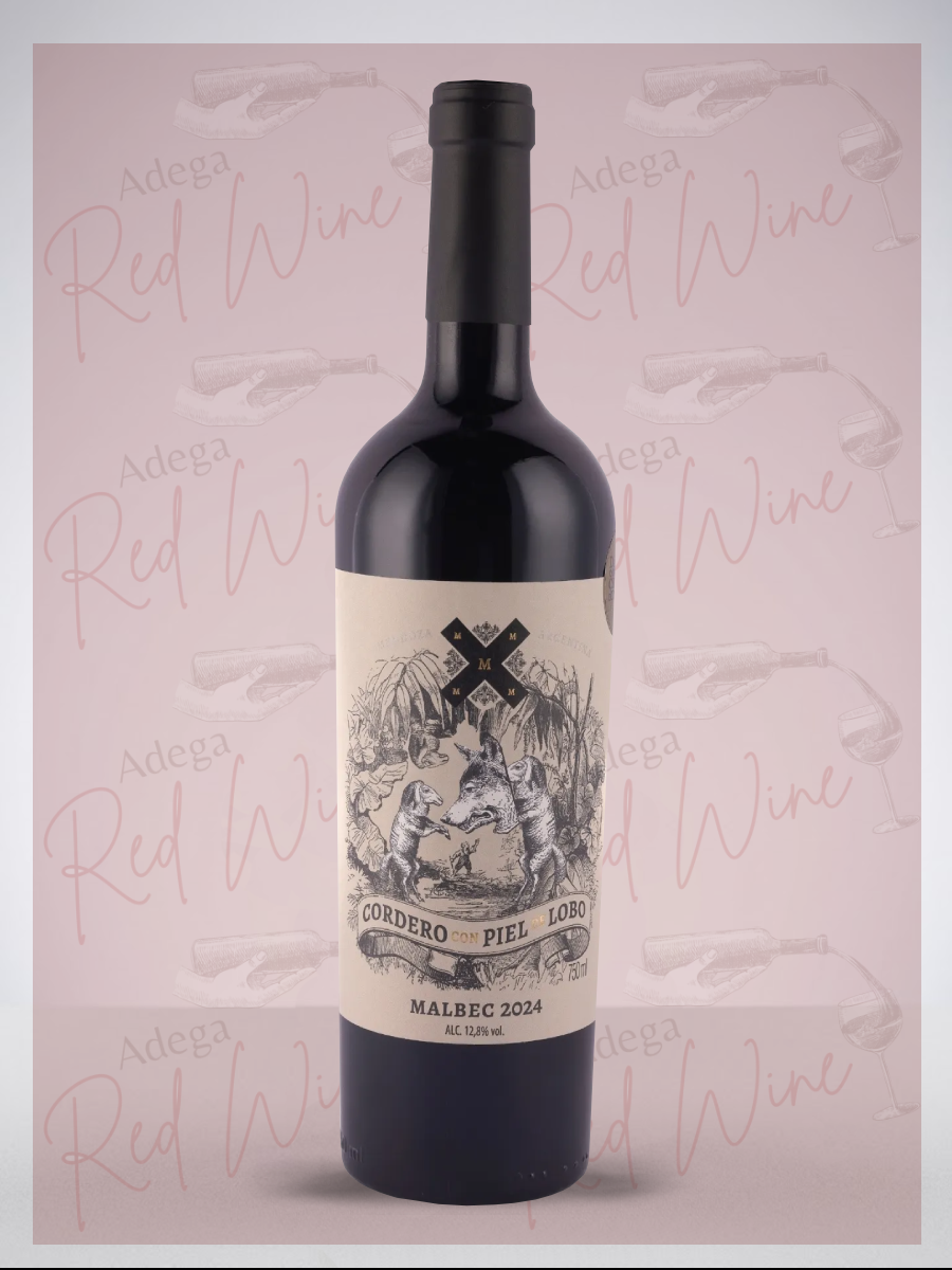 Cordero com piel de lobo malbec