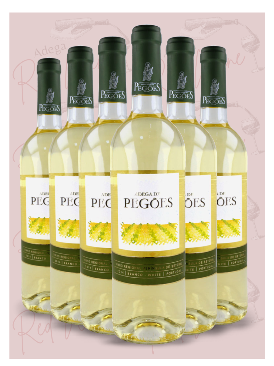 Kit 6 Adega de Pegões Branco